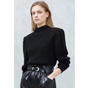 IRO Paris Hobson Alpaca Blend Sweater Black L